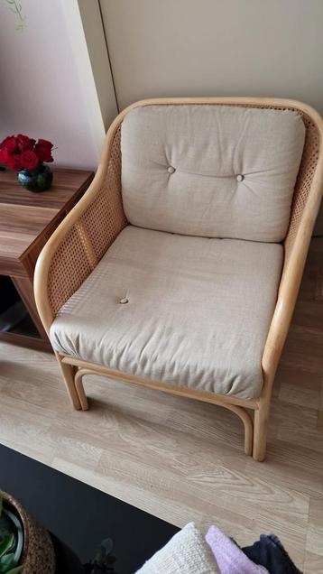 Rattan Rotan Lounge Chair Stoel