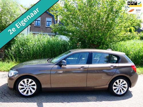 BMW 1-serie 116i Upgrade Edition 136pk 2e eig. Navi Leder Xe, Auto's, BMW, Bedrijf, Te koop, 1-Serie, ABS, Airbags, Airconditioning