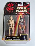 Star Wars EP1 Nute Gunray + Bonus Battle Droid, Ophalen of Verzenden, Nieuw, Actiefiguurtje
