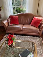 Engelse bank en twee fauteuils, Ophalen, Gebruikt, Driepersoons, Rechte bank