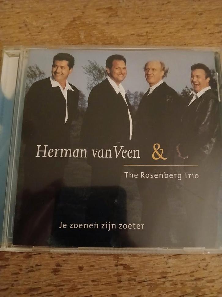 CD Herman van Veen & The Rosenberg Trio, Cd's en Dvd's, Cd's | Nederlandstalig, Gebruikt, Ophalen of Verzenden