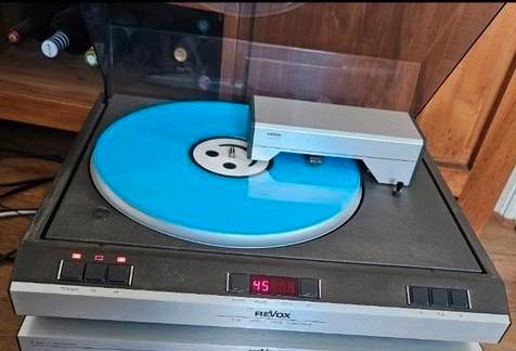 ReVox B791 Tangentiaal Willy Studer Zwitserland, geserviced, Audio, Tv en Foto, Platenspelers, Refurbished, Platenspeler, Overige merken