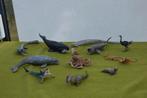 12 verschillende pvc dieren/ zeedieren/ onderwaterdieren, Ophalen of Verzenden, Gebruikt