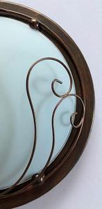 Klassieke plafonnière van Massive, Ophalen of Verzenden, Zo goed als nieuw, Glas