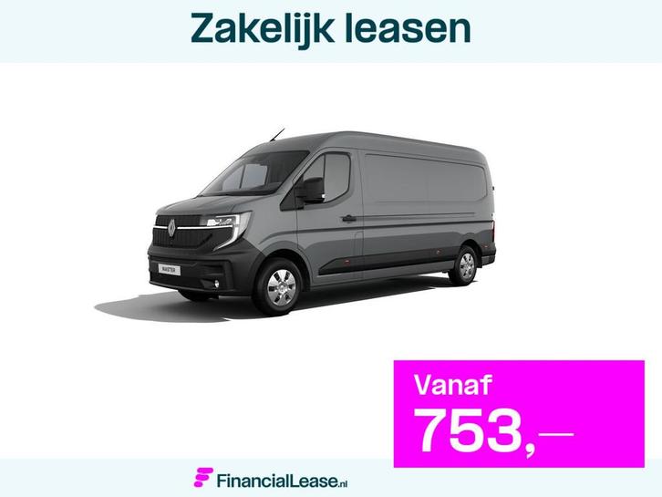 Renault Master E-Tech T35 L2H2 Advance long range 87 kWh | N, Auto's, Bestelauto's, Bedrijf, Lease, Financial lease, ABS, Airbags