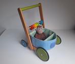 Loopwagen Haba, Kinderen en Baby's, Speelgoed | Houten speelgoed, Ophalen, Gebruikt, Duw- of Trekspeelgoed