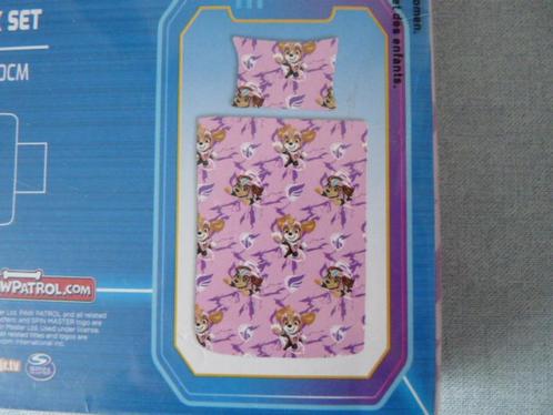 Paw Patrol Mighty Movie Dekbedovertrekset Roze - 140x200 Nie, Kinderen en Baby's, Kinderkamer | Beddengoed, Nieuw, Dekbedovertrek