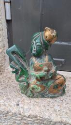 Oud Chinees Jade beeld, beeldje., Antiek en Kunst, Kunst | Beelden en Houtsnijwerken, Ophalen of Verzenden