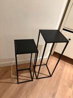 Set van 2 zwarte decoratie pilaren, Ophalen of Verzenden, Zo goed als nieuw