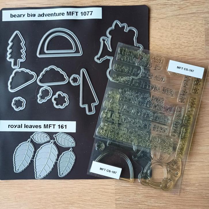 MFT Stansen en Stempels Set, Hobby en Vrije tijd, Scrapbooking, Zo goed als nieuw, Frame of Mal, Overige merken, Ophalen of Verzenden