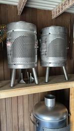 Rvs bierfustkachel tuinkachel houtkachel, Ophalen of Verzenden