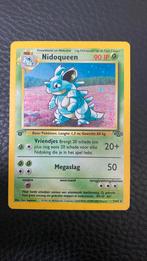 Pokemon jungle nidoqueen 7/64 holo nederlands 1st editie, Ophalen of Verzenden, Zo goed als nieuw, Losse kaart