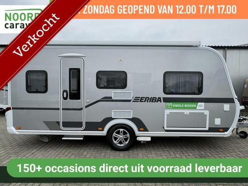 ERIBA NOVA TREND 480, Cassluifel/Mover/2x bed/Voortent, Caravans en Kamperen, Caravans, Bedrijf, tot en met 4, 1250 - 1500 kg