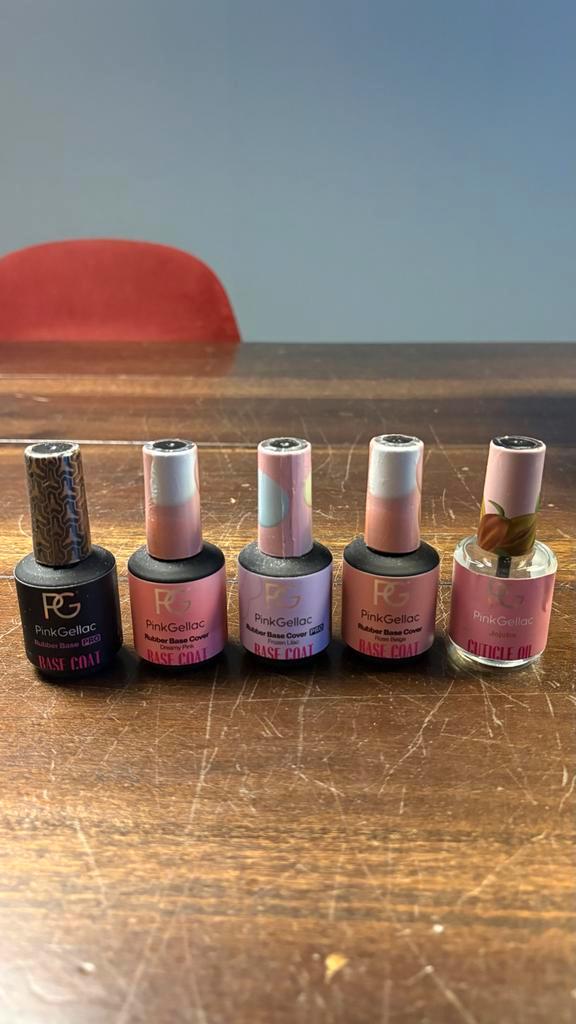 Pink Gellac Starterset met veel accessoires, Sieraden, Tassen en Uiterlijk, Uiterlijk | Cosmetica en Make-up, Gebruikt, Toebehoren