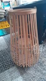 Windlicht, Huis en Inrichting, Ophalen, 50 tot 75 cm, Beige, Zo goed als nieuw