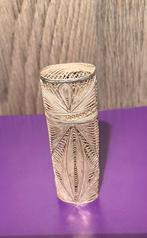.925 Sterling zilveren filigraan aansteker omhulsel, Antiek en Kunst, Antiek | Goud en Zilver, Ophalen of Verzenden, Zilver