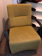 Fauteuil groen, Huis en Inrichting, Fauteuils, Ophalen of Verzenden, Zo goed als nieuw, 75 tot 100 cm, 50 tot 75 cm