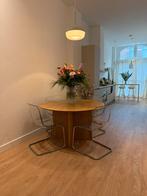 Ronde eettafel – Ø130 cm, Ophalen, Zo goed als nieuw, Rond, 100 tot 150 cm