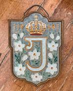 Tegel Porceleyne Fles Delft troonsbestijging Juliana 1948, Antiek en Kunst, Ophalen of Verzenden