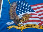 Proud to be American vlag., Ophalen of Verzenden, Zo goed als nieuw, N.v.t, N.v.t