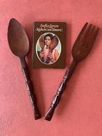 Vintage groot bestek vintage Sophia Loren bestek, Ophalen of Verzenden