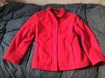 Jas, rood, Ophalen, Zo goed als nieuw, Maat 38/40 (M), Rood