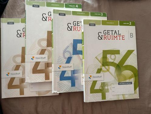 Getal & Ruimte VWO Flex Deel 2,3,4, Boeken, Schoolboeken, Gelezen, VWO, Ophalen of Verzenden