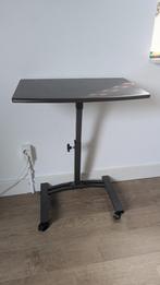 Bijzettafel verstelbaar, Huis en Inrichting, Tafels | Bijzettafels, Ophalen, 55 tot 75 cm, Zo goed als nieuw, Modern