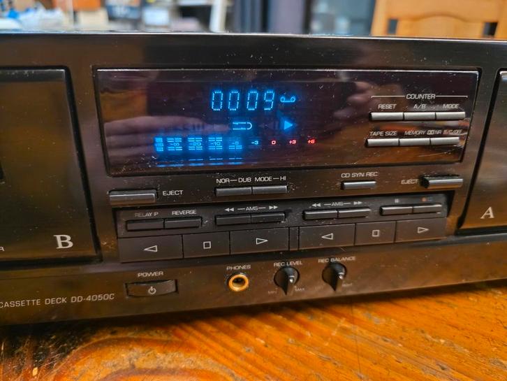 Tapedeck/cassette deck sherwood, Audio, Tv en Foto, Cassettedecks, Overige merken, Tiptoetsen, Ophalen of Verzenden