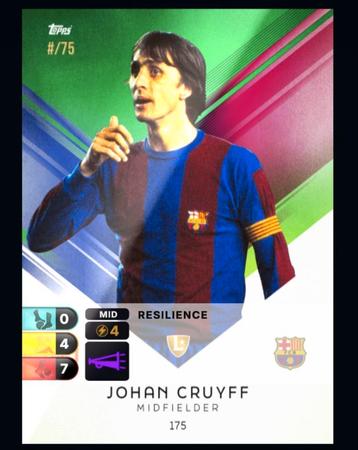 Cruyff Topps Total Football /75 - Presale beschikbaar voor biedingen