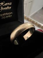 14 KARAAT MASSIEF GOUD GOUDEN TROUWRING AANSCHUIFRING RING, Sieraden, Tassen en Uiterlijk, Ringen, Ophalen of Verzenden, Zo goed als nieuw