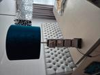 Staande lamp met Velours kap, Ophalen of Verzenden, Zo goed als nieuw, Rechthoekig, Hotel chique