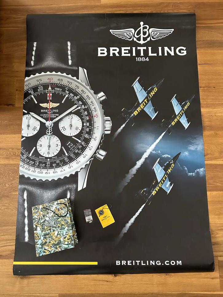 Breitling Accessoires: Schakels, Schroefjes, Hangtag, O.A., Sieraden, Tassen en Uiterlijk, Horloges | Heren, Gebruikt, Polshorloge