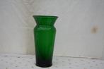 Glazen vaas  ( Groen, Antiek en Kunst, Ophalen of Verzenden