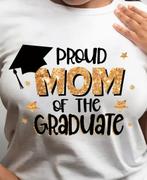T-shirt Proud Mom of the Graduate - maat XL, Ophalen of Verzenden, Zo goed als nieuw, Maat 46/48 (XL) of groter, Korte mouw