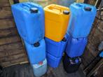 9x 20 Liter Jerrycan, Tuin en Terras, Regentonnen, Minder dan 75 liter, Ophalen, Gebruikt, Kunststof