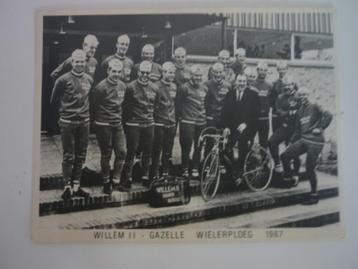 Wielerkaart Willem II Gazelle prof wielerploeg 1967 beschikbaar voor biedingen