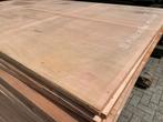 Eenmalige gebruikte underlayment platen 18mm x 0,67m x 1,84m, Doe-het-zelf en Verbouw, Ophalen, Gebruikt, Multiplex