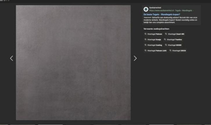 Myr Town Vloertegel 60x60 black 5,68 m2, Doe-het-zelf en Verbouw, Tegels, Nieuw, Vloertegels, Keramiek, 60 cm of meer, 60 cm of meer