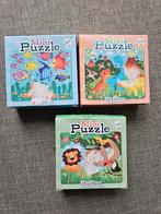 3 Mini Puzzels - Nieuw in Doos, Ophalen, 10 tot 50 stukjes, Nieuw, 4 tot 6 jaar