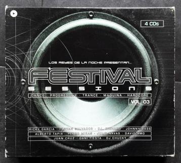 CD - Festival Sessions Vol. 03 - Trance Hardcore 4xCD beschikbaar voor biedingen