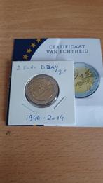 2 euro d-day 2014, Ophalen of Verzenden, Frankrijk, 2 euro, Losse munt