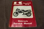 Kawasaki Ninja ZX-10 1988 motorcycle service manual ZXT00 B, Ophalen of Verzenden, Kawasaki