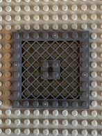 Lego plaat rooster met gat midden 4151b 8x8 d grijs bl NIEUW, Nieuw, Ophalen of Verzenden, Lego, Losse stenen
