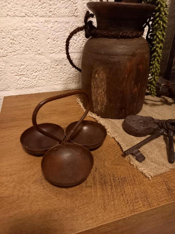 Mooi Bronzen Decoratie Schaaltje, Huis en Inrichting, Woonaccessoires | Schalen en Manden, Rond, Ophalen of Verzenden