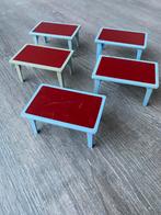 5 tafels western, saloon, school, winkel., Ophalen of Verzenden, Gebruikt, Los playmobil