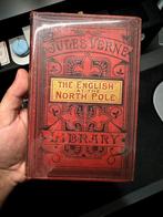 The English at the North Pole (1e GEKLEURDE DRUK, 1876 hc), Gelezen, Ophalen of Verzenden, Fictie, Jules Verne