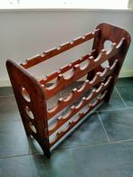 Wijnrek hout, Huis en Inrichting, Woonaccessoires | Wijnrekken, Ophalen, 50 tot 75 cm, 15 tot 25 flessen, Zo goed als nieuw