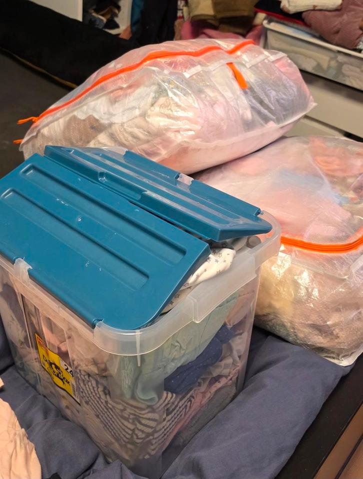 Meisjeskleding Pakket 56-74 (300+ stuks), Kinderen en Baby's, Babykleding | Baby-kledingpakketten, Ophalen of Verzenden