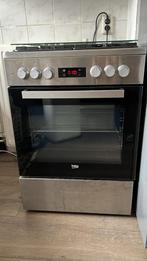 Beko Gasfornuis 4 pits met Oven - Zo goed als nieuw!, Witgoed en Apparatuur, Fornuizen, Ophalen, 4 kookzones, Zo goed als nieuw